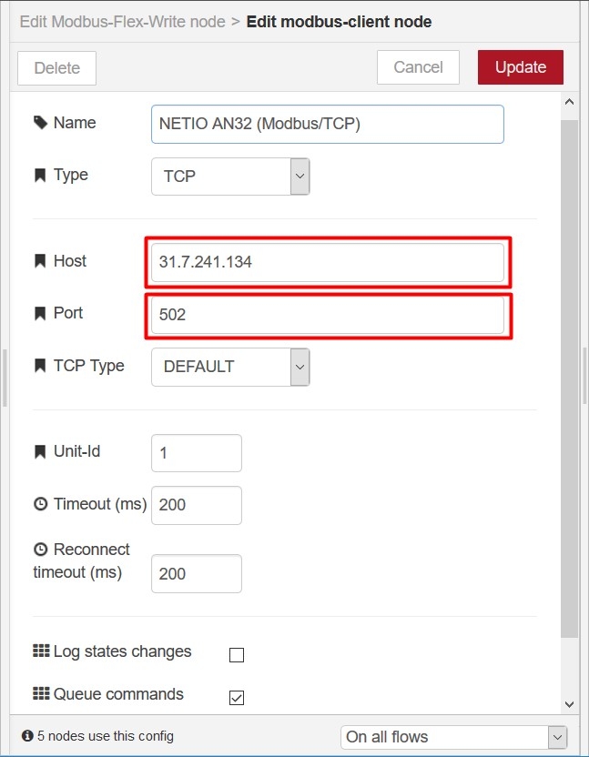 node js modbus rtu