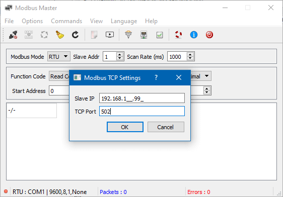 Modbus Master