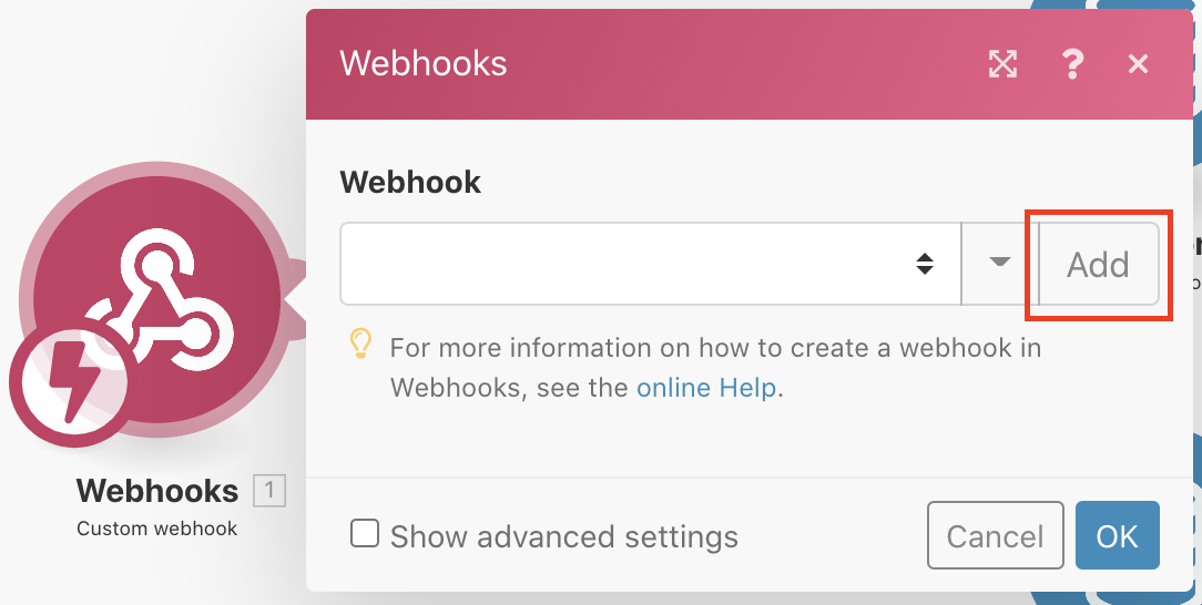 adding new webhook for receiving data from NETIO device